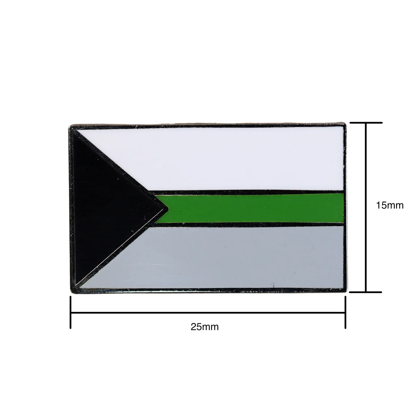 Demiromantic Flag Lapel Pin