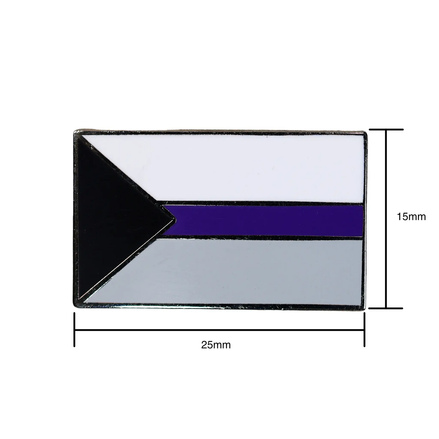 Demisexual Flag Lapel Pin